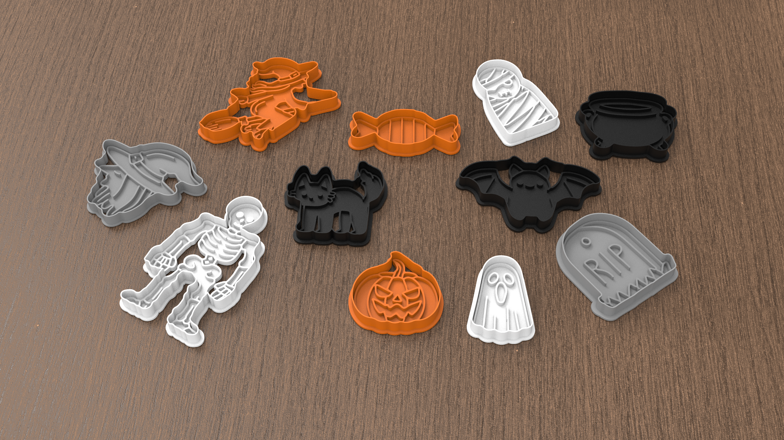 Formas para Bolachas de Halloween