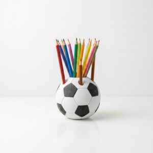 Bola de Futebol - Porta Canetas